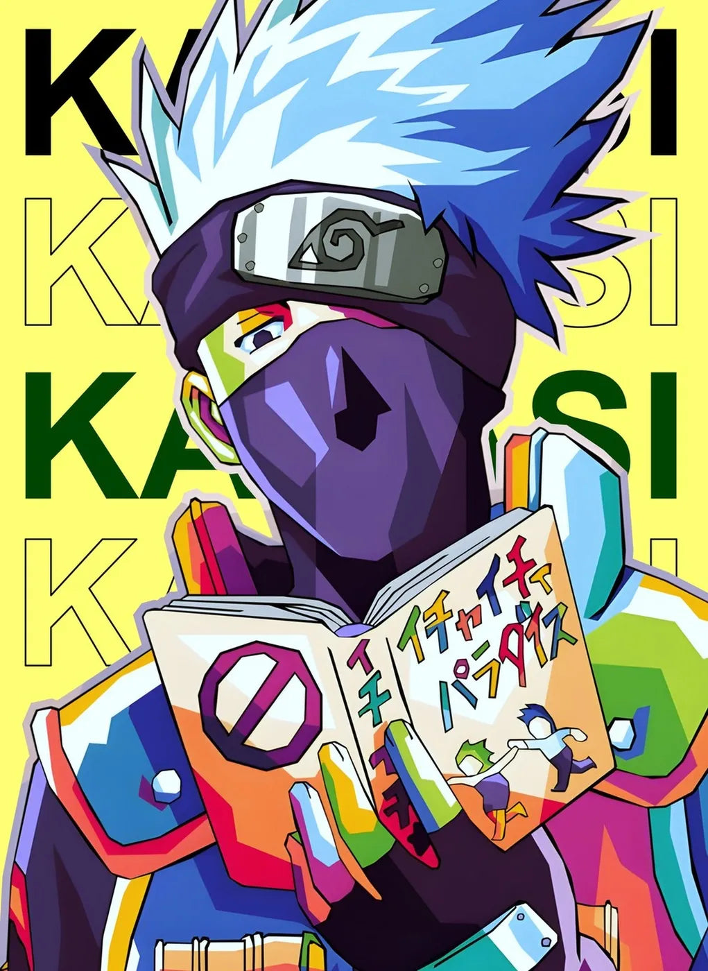 Kakashi Hatake Reading Manga CO17725 - Image 2
