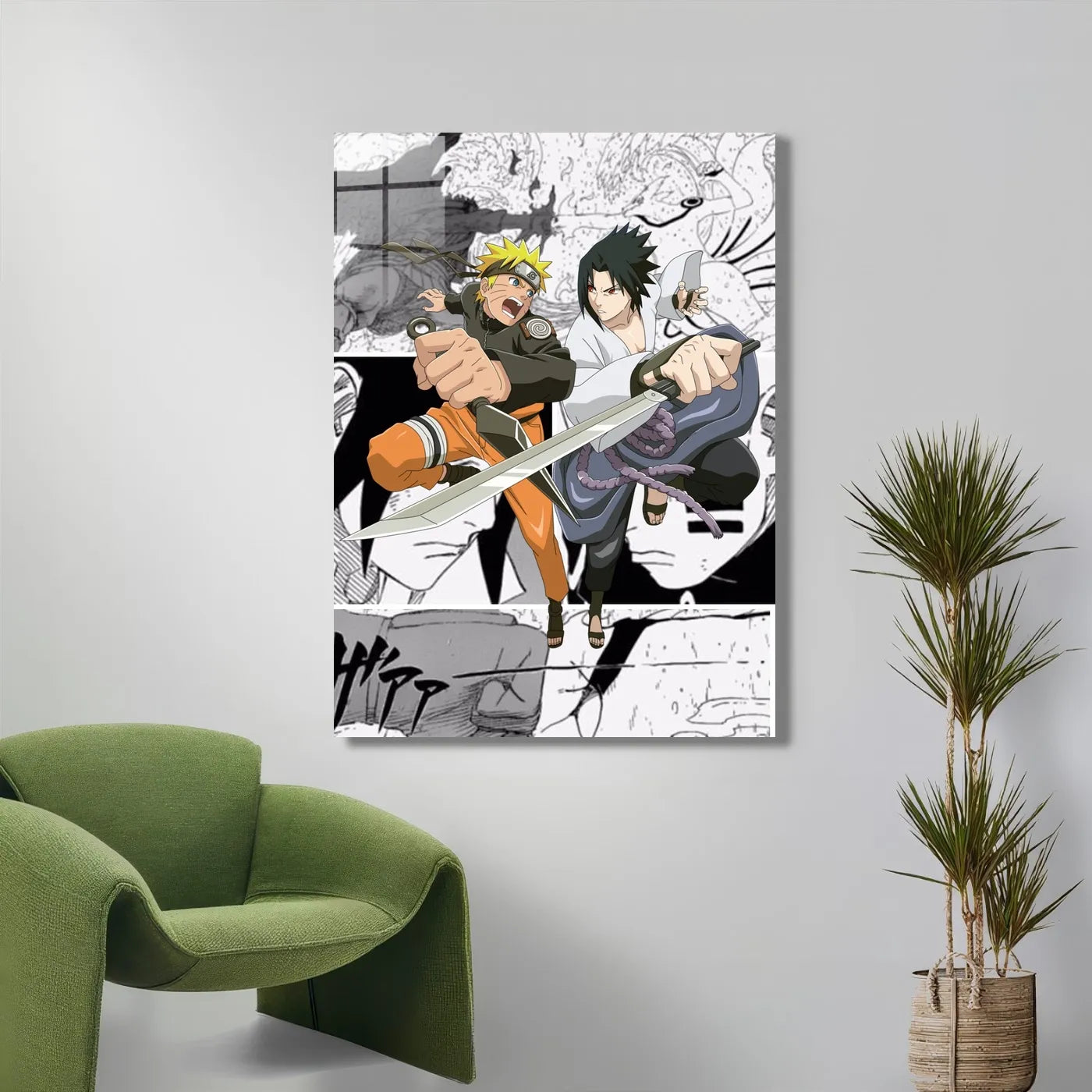 Naruto Naruto Sasuke Fighting CO17611 - Image 5