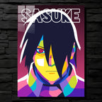 PopArt Sasuke Uchiha Colorful CO17557 - Image 1