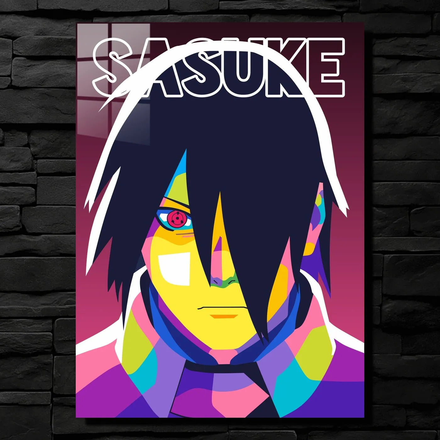 PopArt Sasuke Uchiha Colorful CO17557 - Image 1