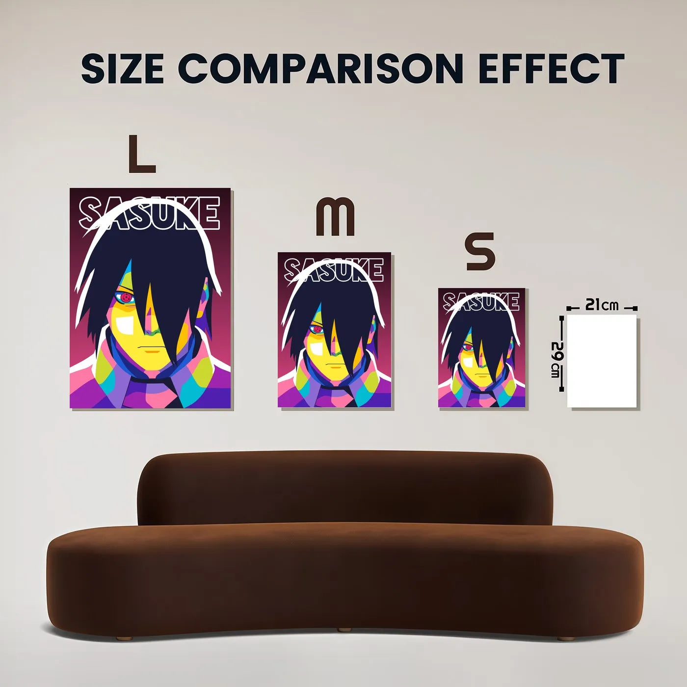 PopArt Sasuke Uchiha Colorful CO17557 - Image 10