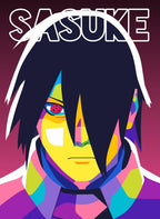 PopArt Sasuke Uchiha Colorful CO17557 - Image 2