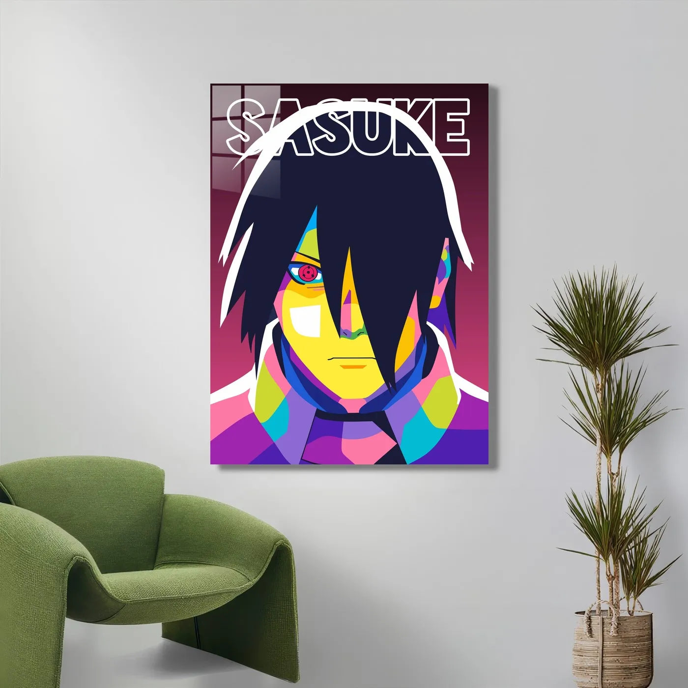 PopArt Sasuke Uchiha Colorful CO17557 - Image 5