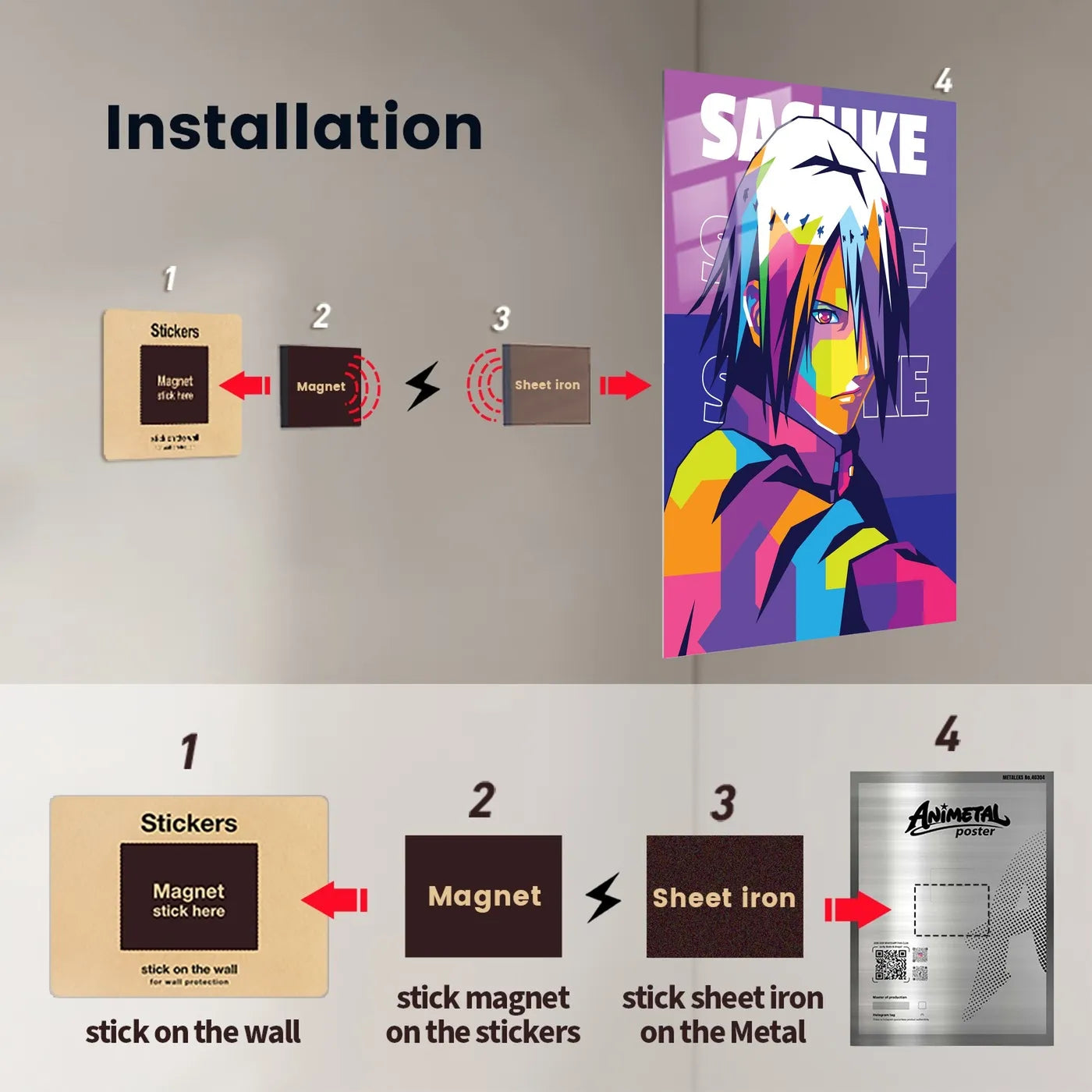 Sasuke Uchiha PopArt CO17559 - Image 13