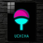 Naruto Uchiha Clan Symbol Neon CO17537 - Image 1