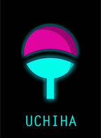 Naruto Uchiha Clan Symbol Neon CO17537 - Image 2