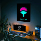 Naruto Uchiha Clan Symbol Neon CO17537 - Image 4