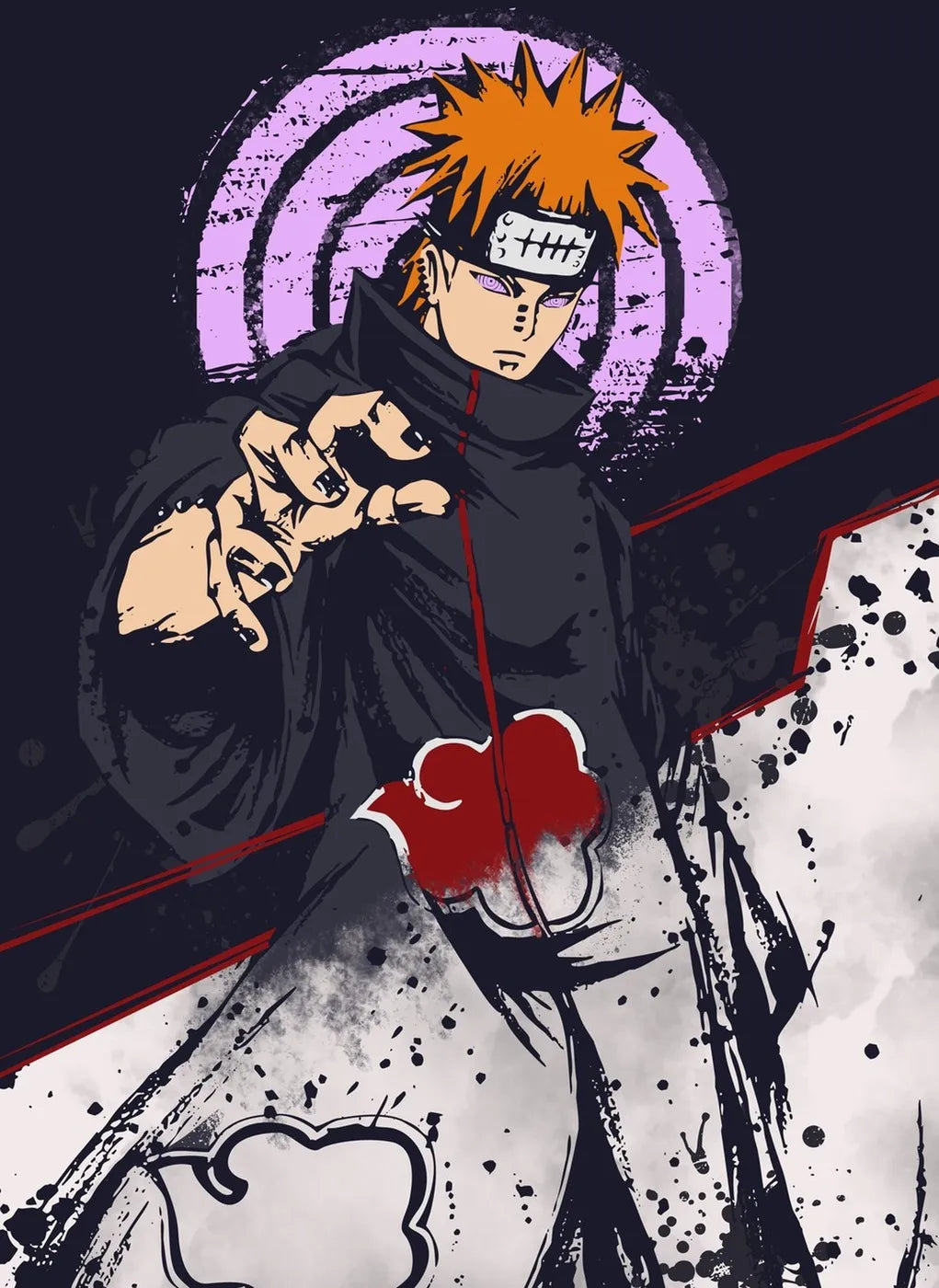 Akatsuki Pain Rinnegan CO17267 - Image 2
