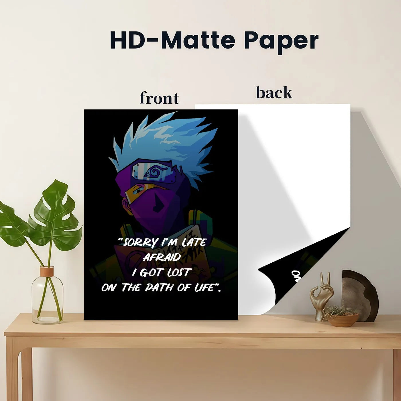 Naruto Kakashi Hatake Quote CO14308 - Image 7