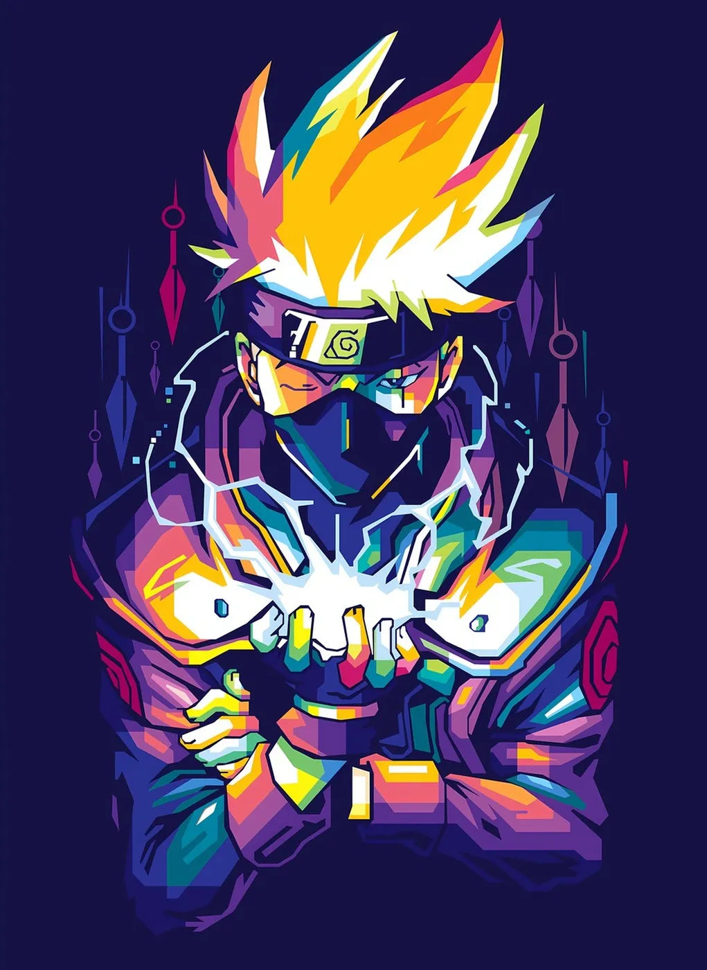 Chidori Kakashi Hatake Colorful CO14301 - Image 2