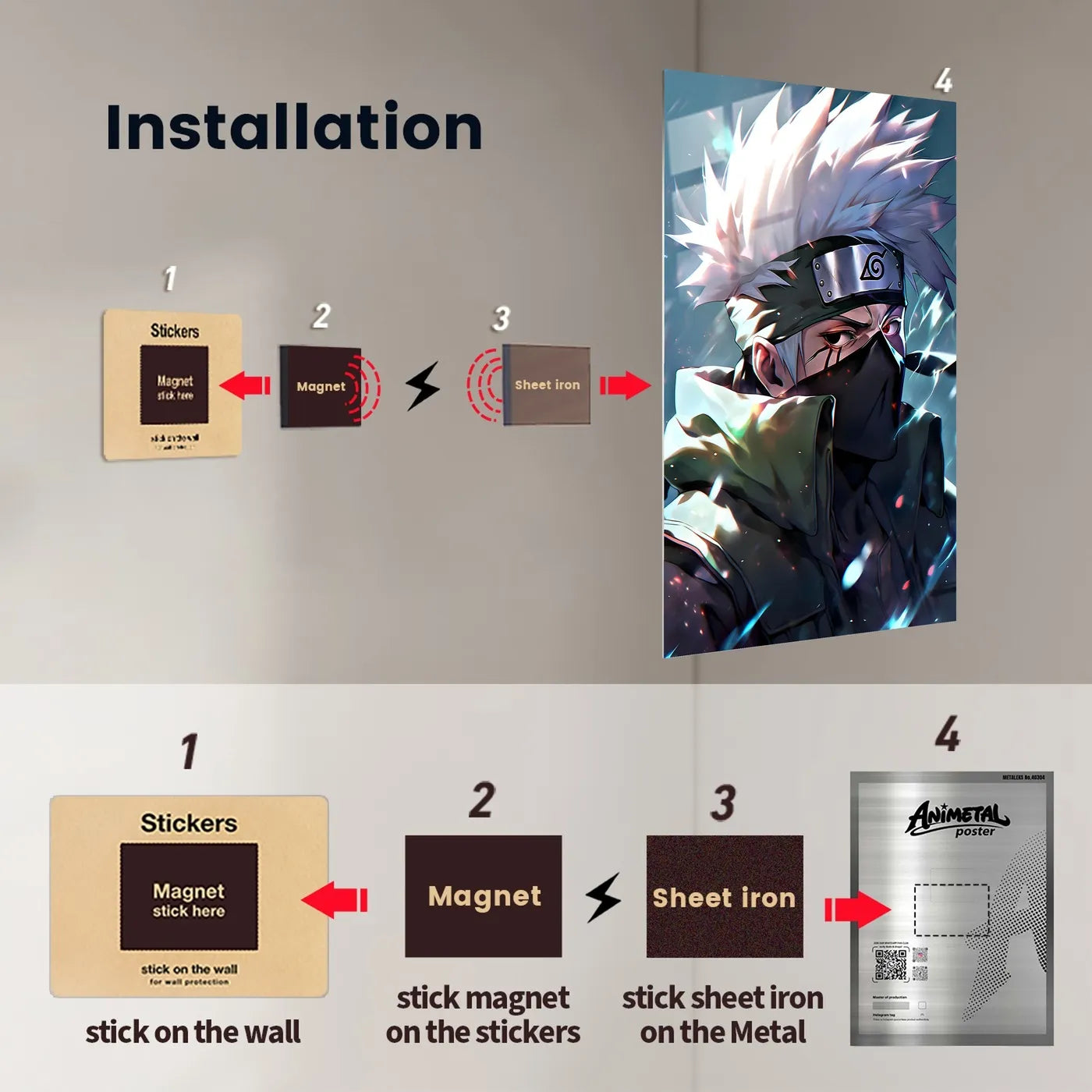 Kakashi Hatake Intense Look CO14284 - Image 13