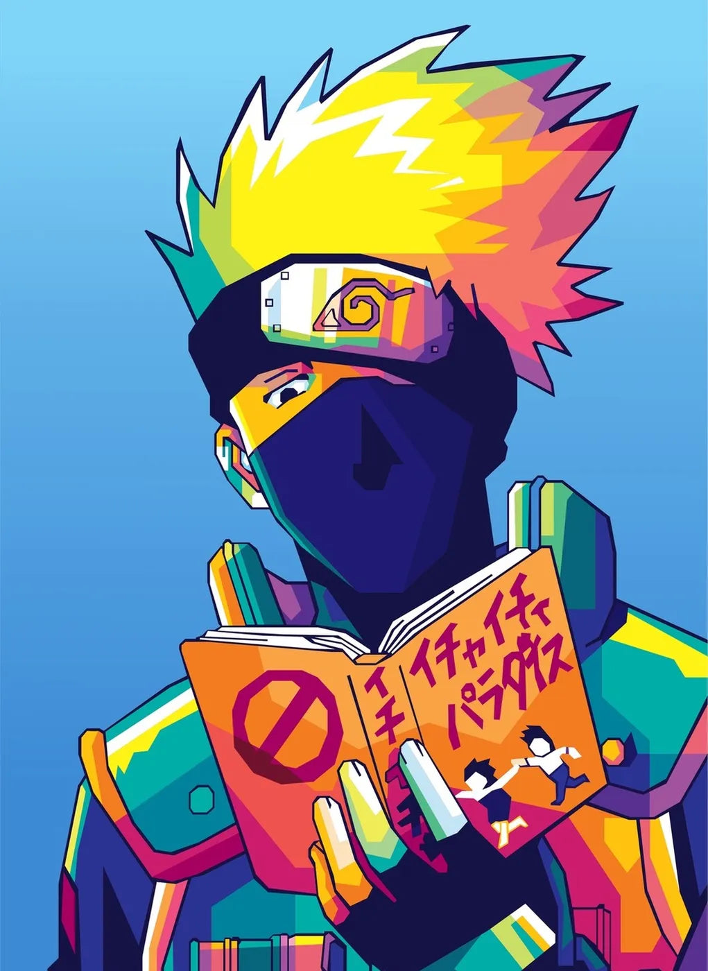 Naruto Kakashi Reading CO14271 - Image 2