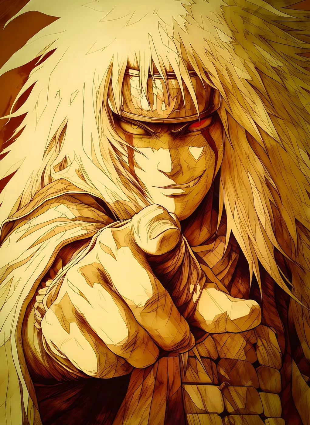 Jiraiya Pointing Intense CO13988 - Image 2