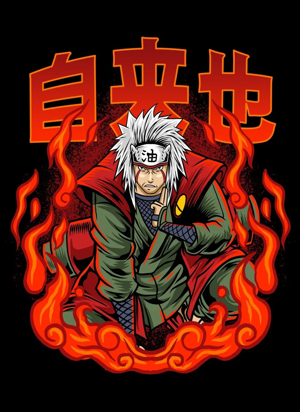 Naruto Jiraiya Fiery CO13987 - Image 2
