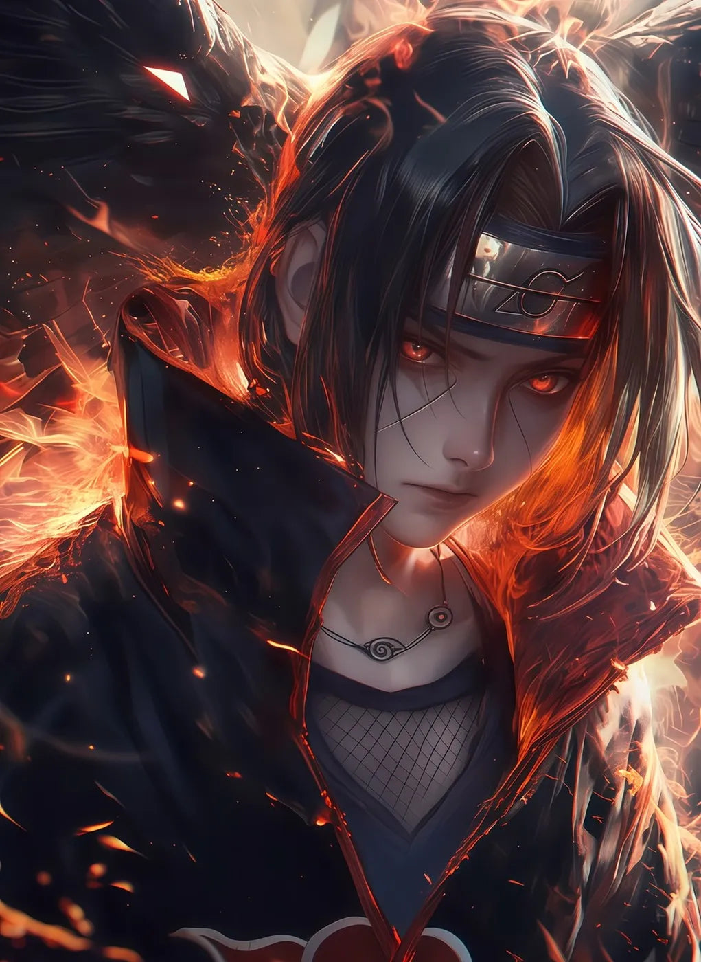 Naruto Itachi Uchiha Fiery CO13654 - Image 2