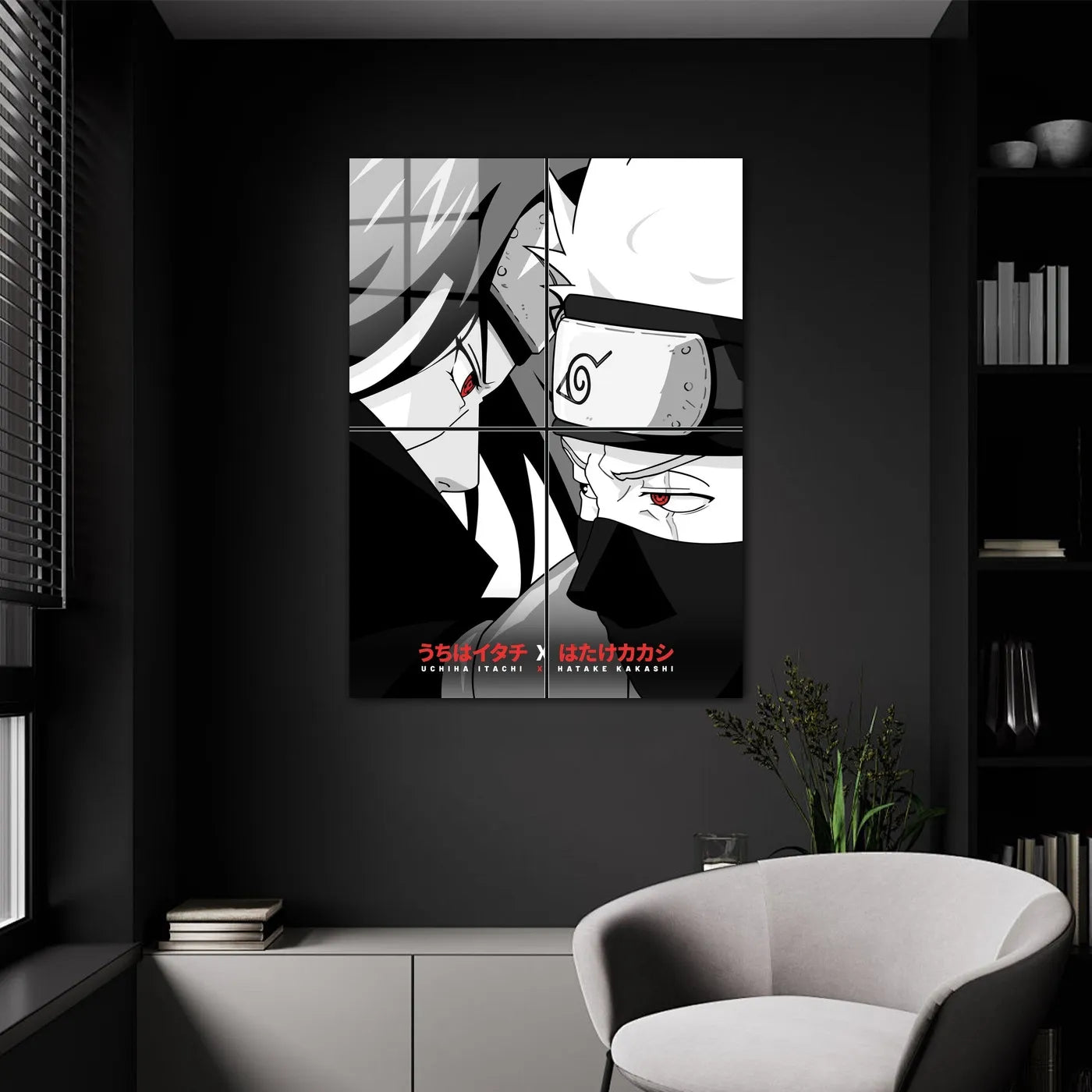 Naruto UchihaItachi HatakeKakashi IntenseStare CO13649 - Image 9