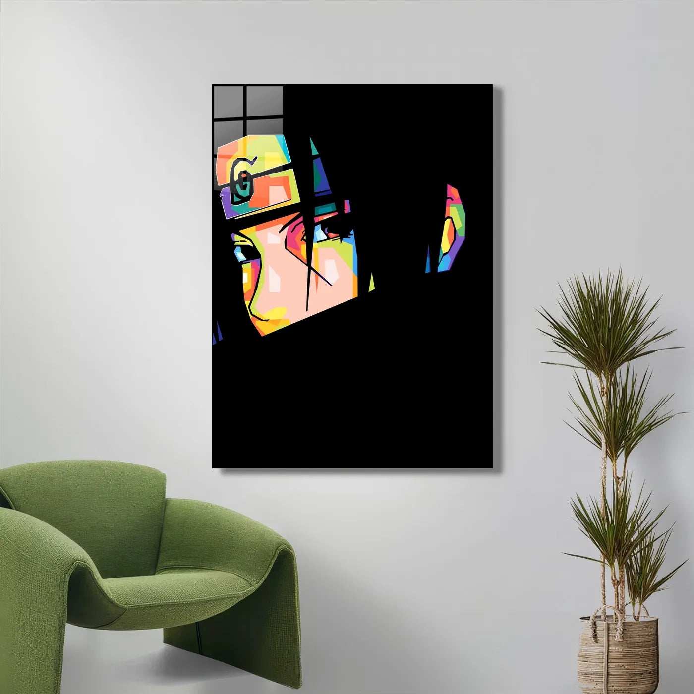 PopArt Itachi Uchiha Colorful CO13634 - Image 5