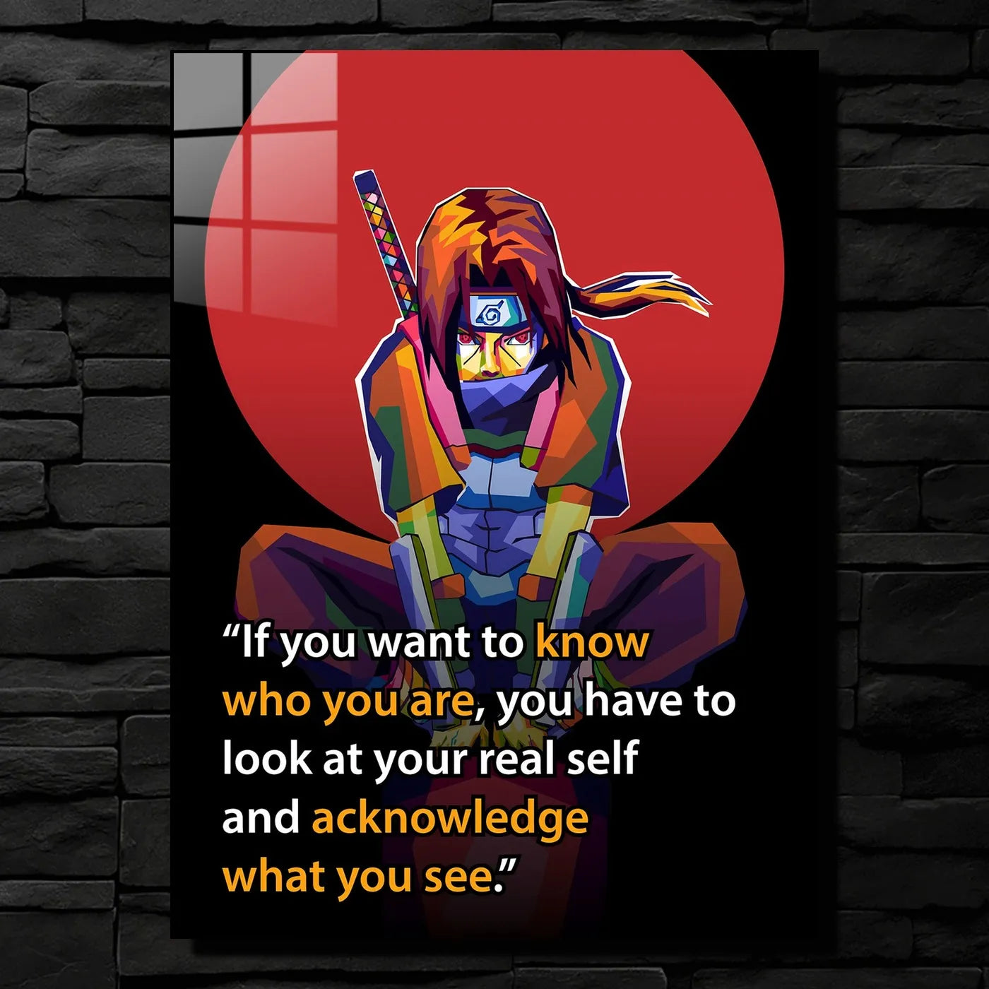 Itachi Uchiha Motivational CO13607 - Image 1