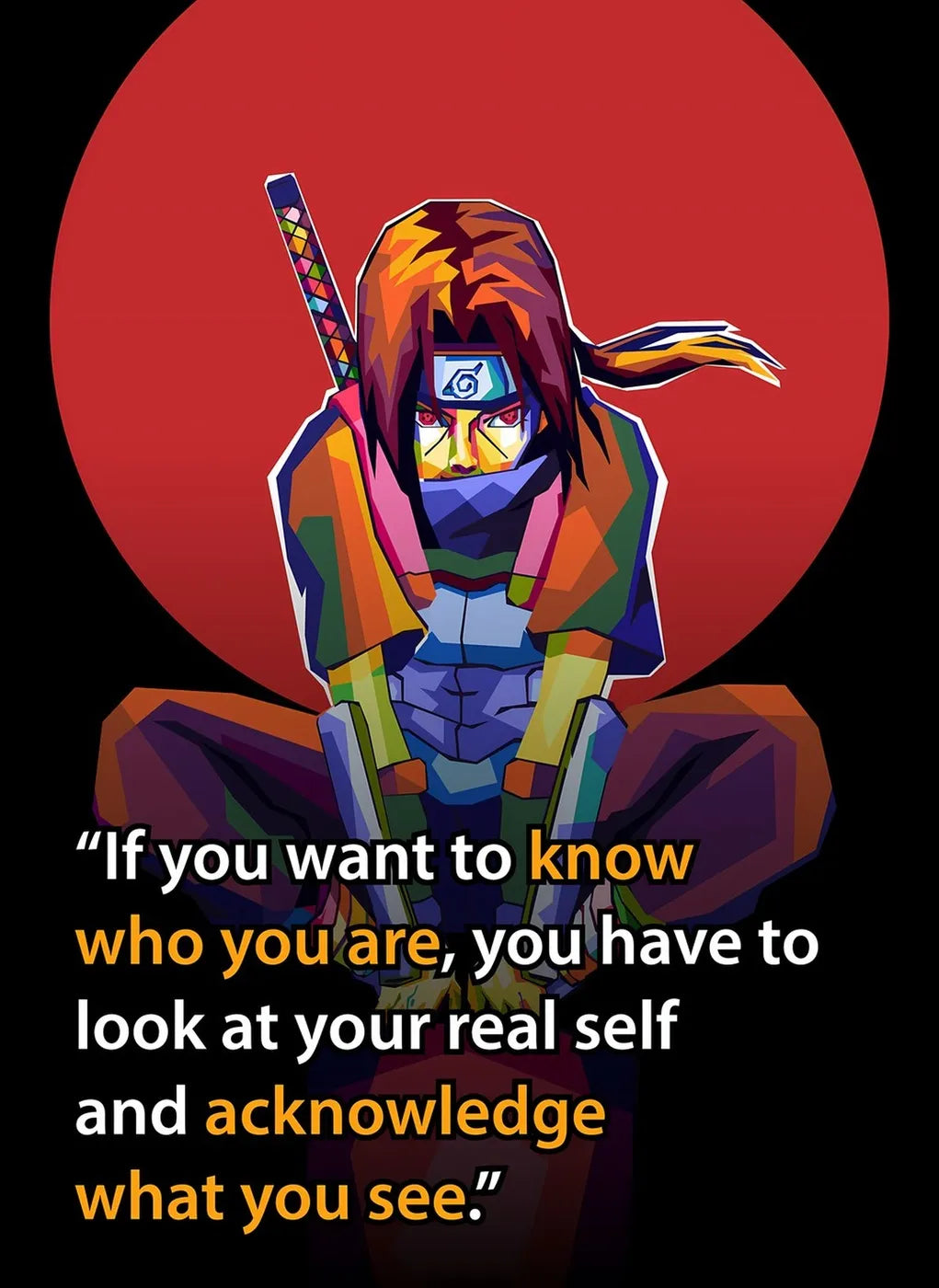 Itachi Uchiha Motivational CO13607 - Image 2