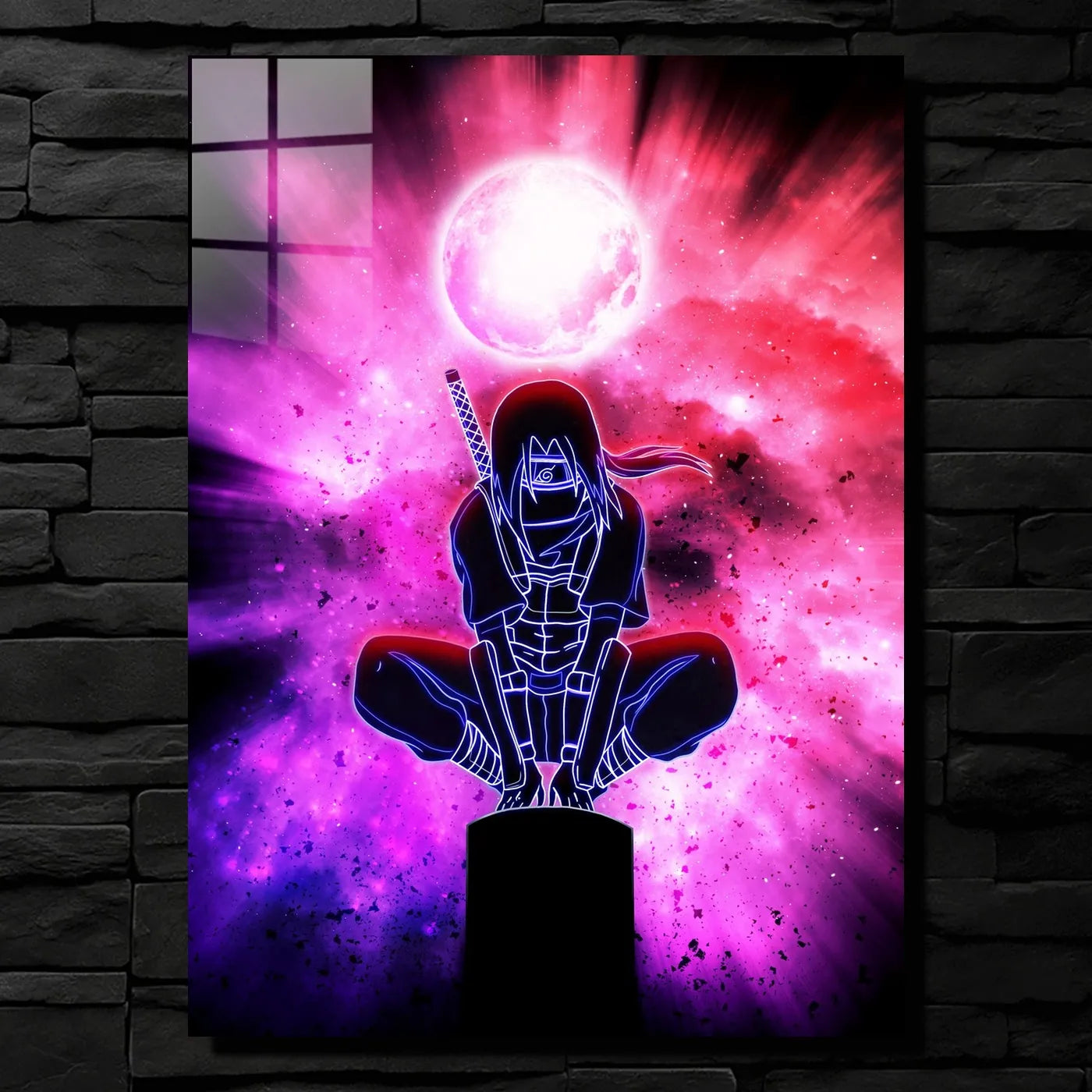 Naruto Itachi Uchiha Neon CO13610 - Image 1