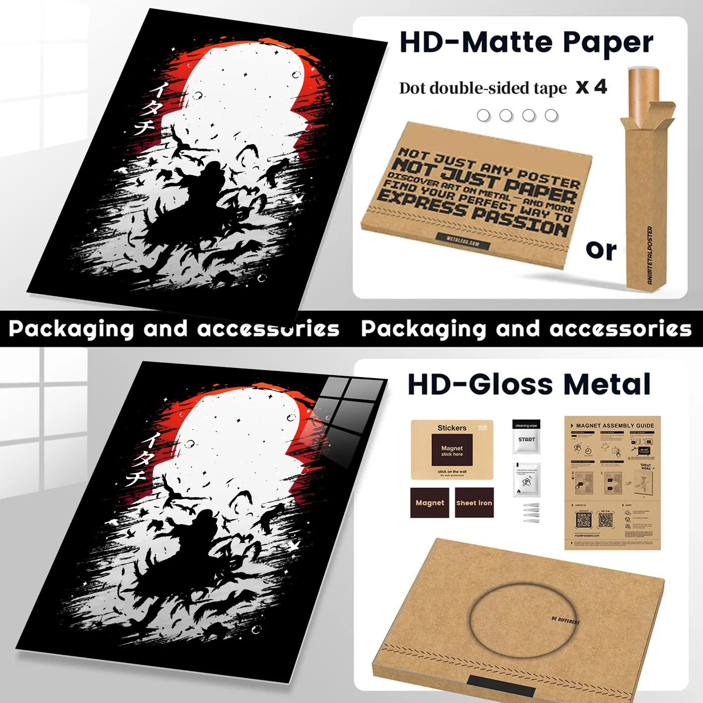 Itachi Uchiha Silhouette Crows CO13591 - Image 12
