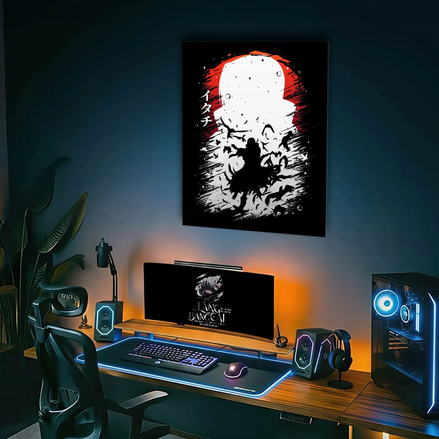 Itachi Uchiha Silhouette Crows CO13591 - Image 4