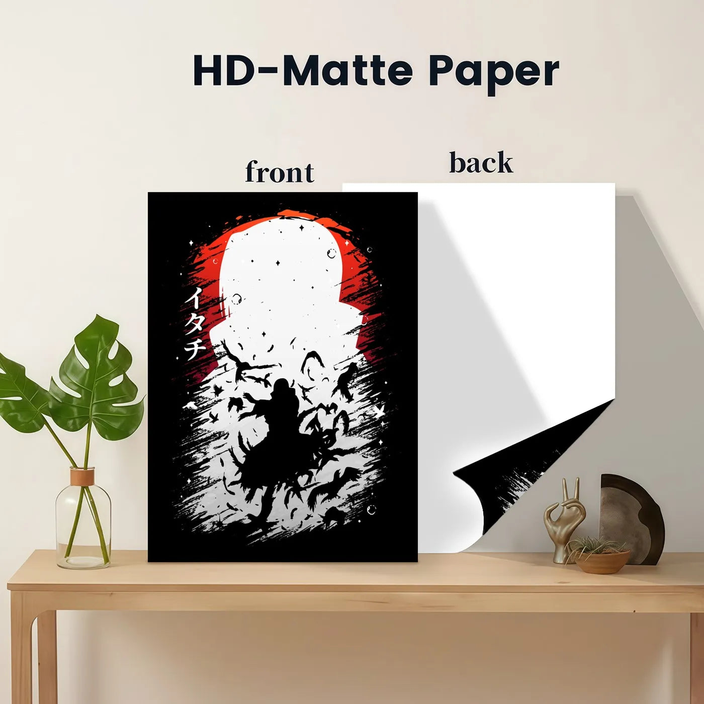 Itachi Uchiha Silhouette Crows CO13591 - Image 7