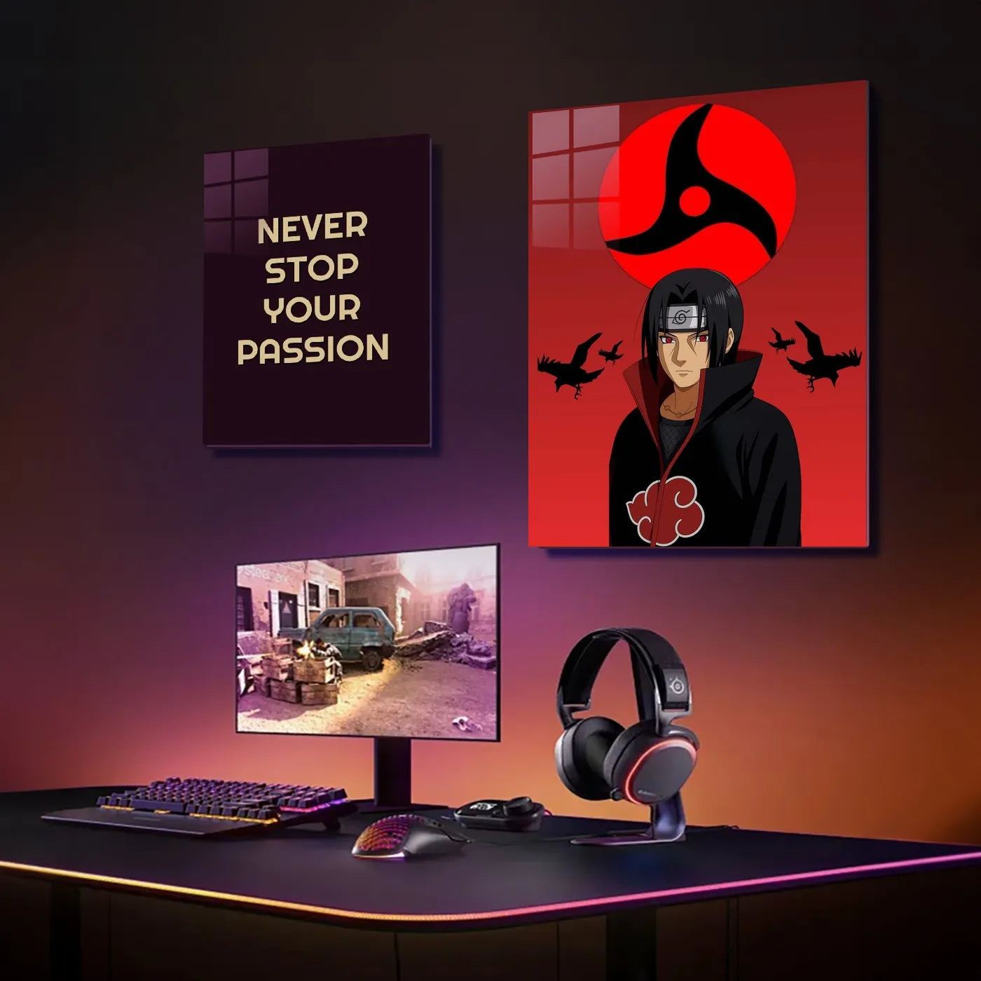 Naruto Itachi Uchiha Mangekyo Sharingan CO13584 - Image 3