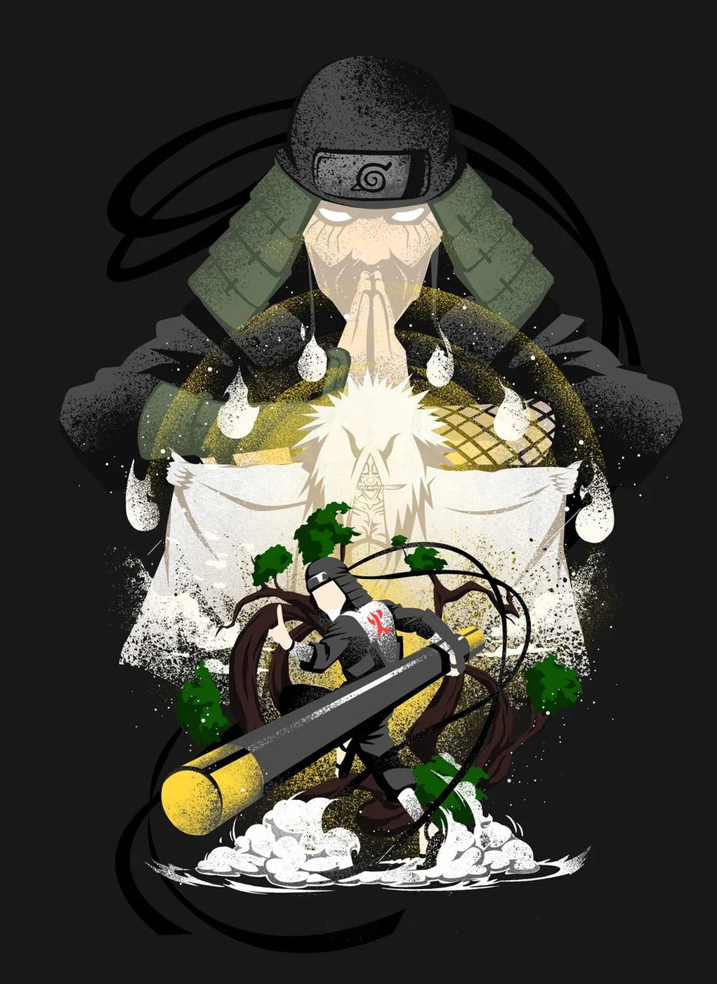 Naruto HiruzenSarutobi Jiraiya SageMode CO14152 - Image 2