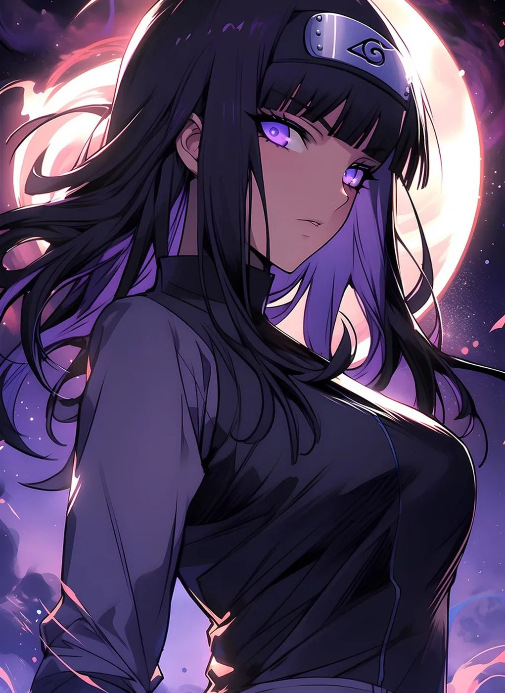 Naruto Hinata Purple CO14144 - Image 2