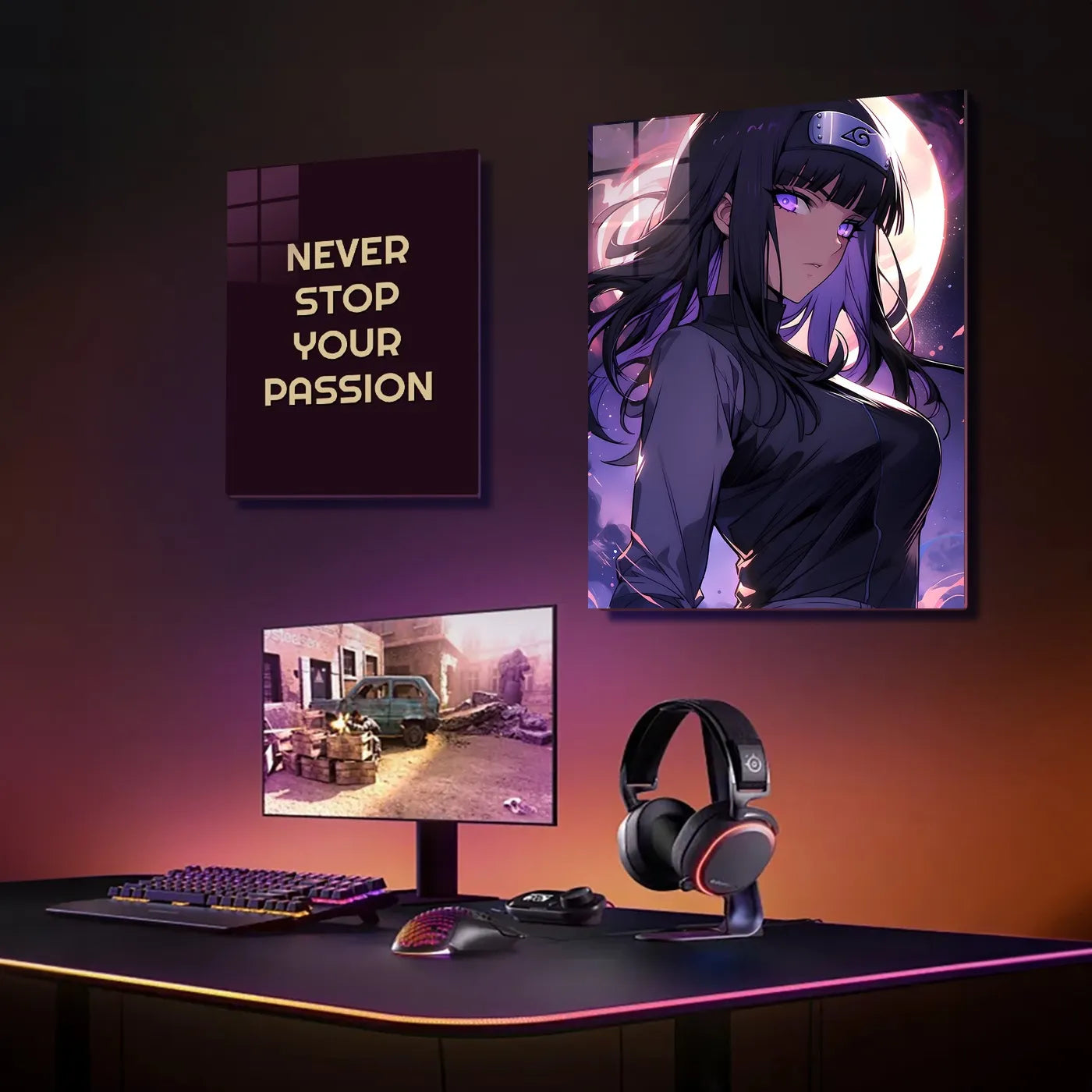 Naruto Hinata Purple CO14144 - Image 3