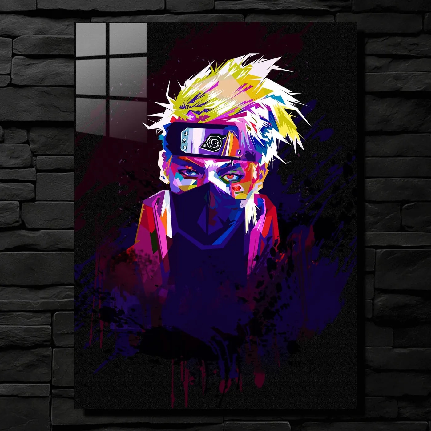 WPAP Kakashi Colorful CO14038 - Image 1