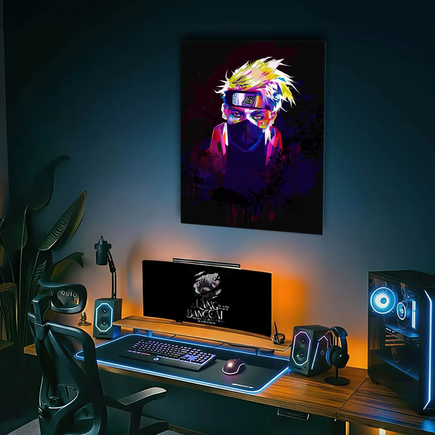 WPAP Kakashi Colorful CO14038 - Image 4