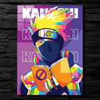 Kakashi Hatake Colorful PopArt CO14036 - Image 1