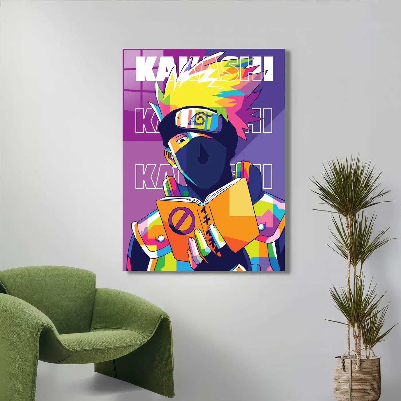 Kakashi Hatake Colorful PopArt CO14036 - Image 5
