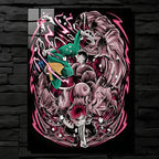 Naruto Gaara RockLee Battle CO12797 - Image 1