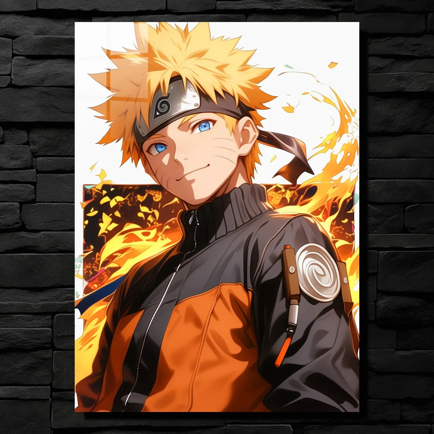 Naruto Uzumaki Smiling Fiery CO12758 - Image 1