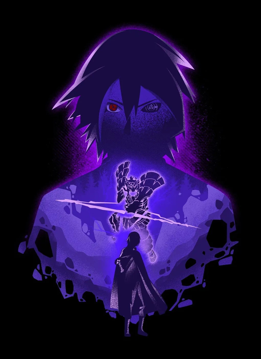 Naruto Sasuke Uchiha Powerful CO11878 - Image 2