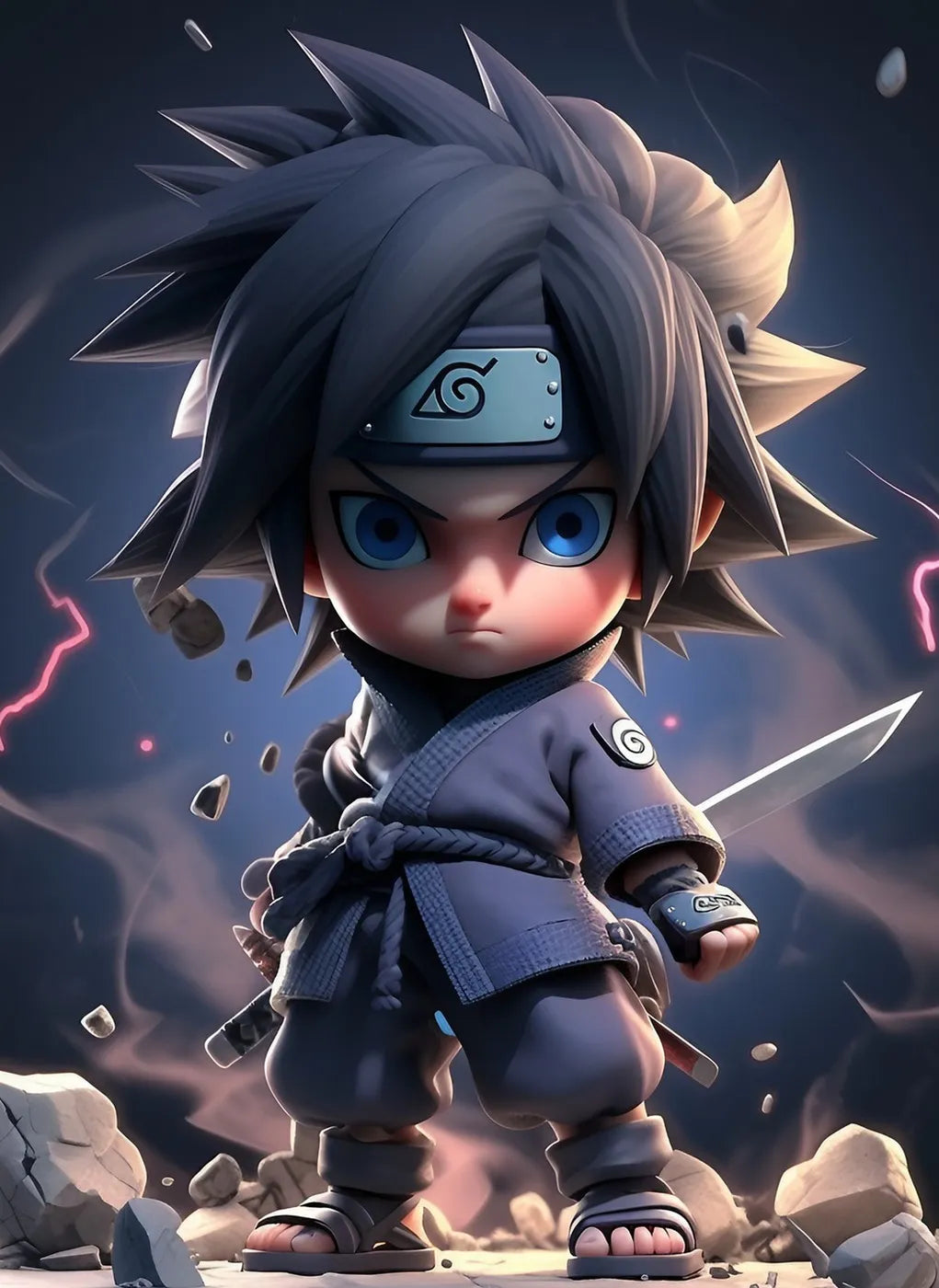 NarutoChibi Ninja Fierce CO11846 - Image 2
