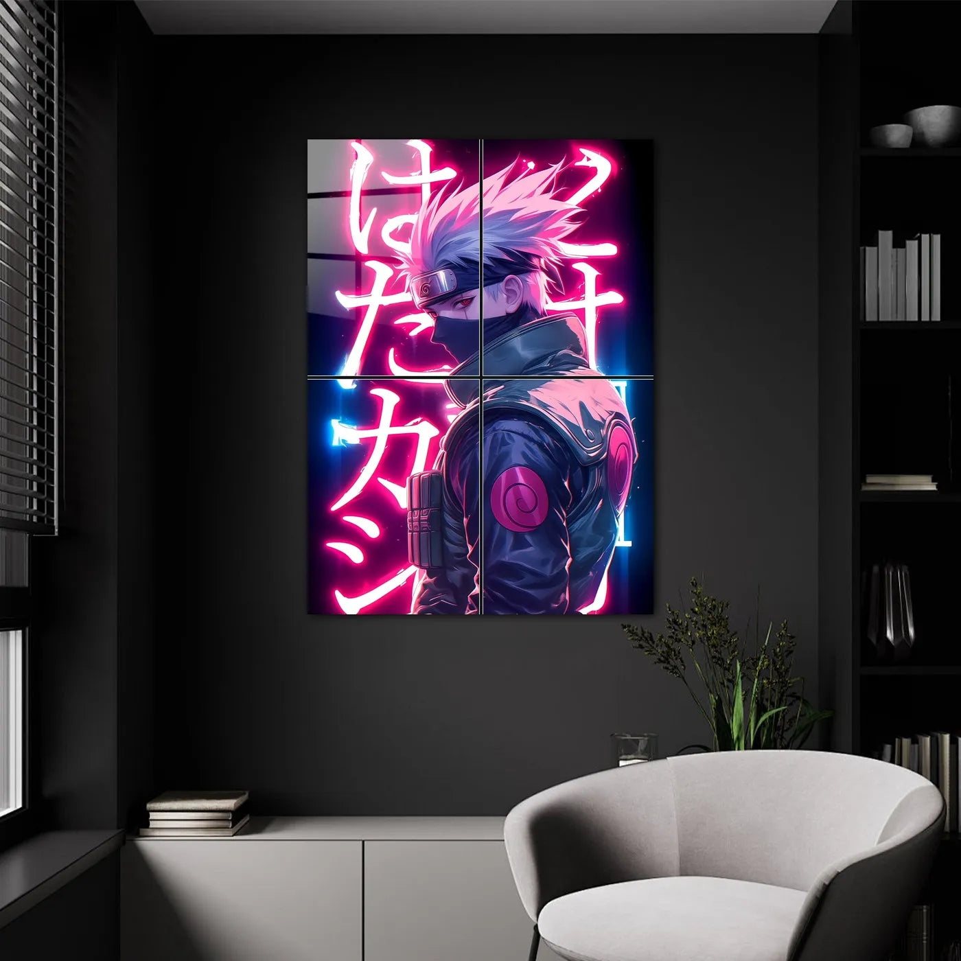Kakashi Hatake Neon Art CO11523 - Image 9