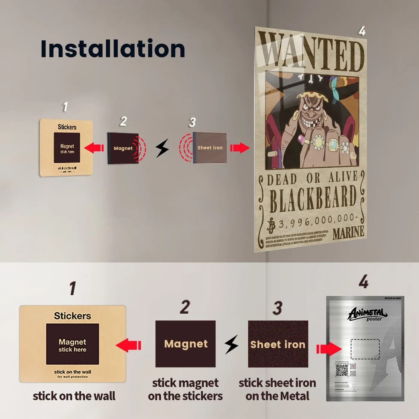 Blackbeard WantedPoster CO11349 - Image 13