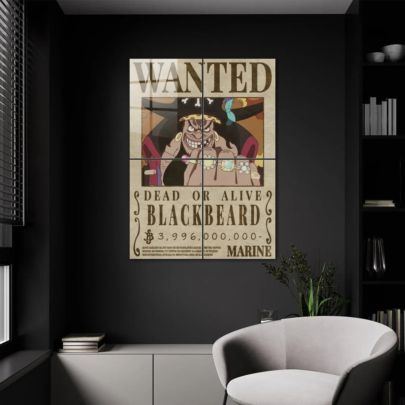 Blackbeard WantedPoster CO11349 - Image 9