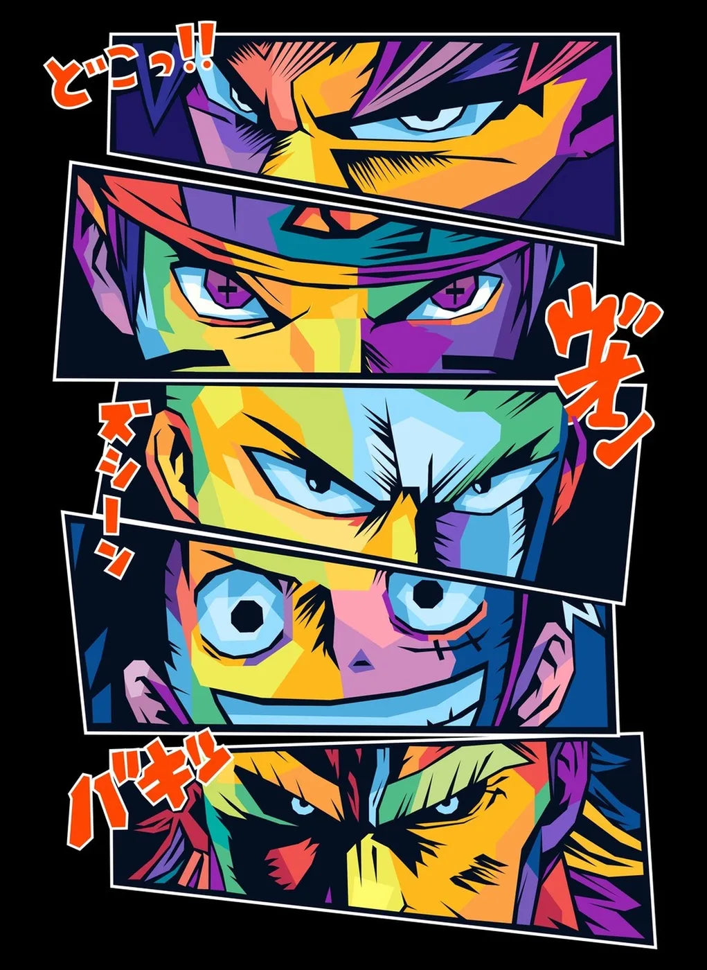 Anime Characters Multiple PopArt CO11298 - Image 2