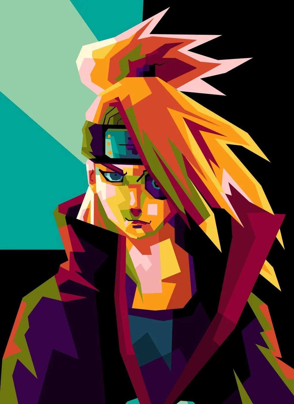PopArt Deidara AkatsukiMember CO10866 - Image 2