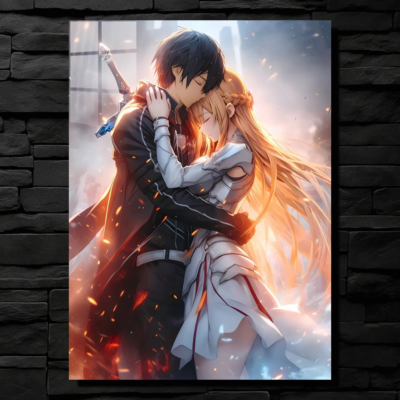 Kirito Asuna Embracing CO14697 - Image 1