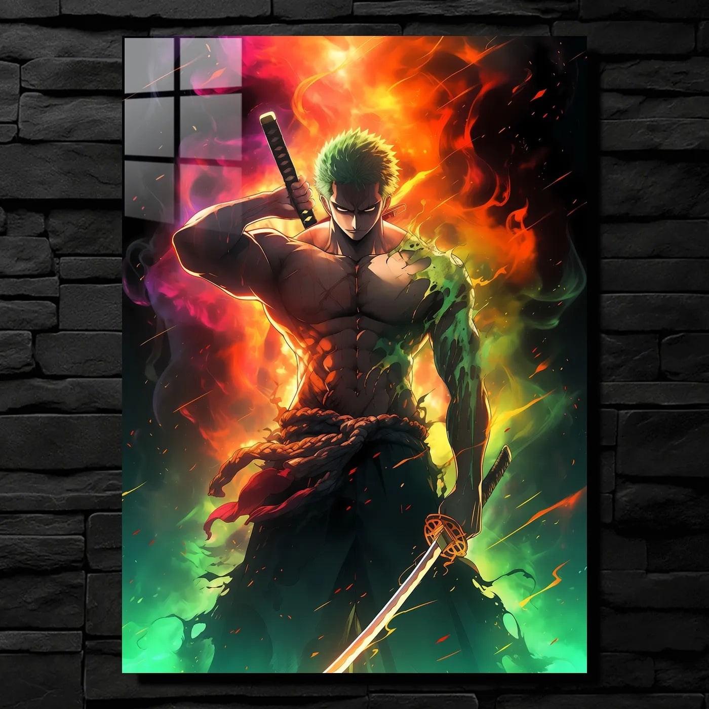 RoronoaZoro FieryAura CO17211 - Image 1