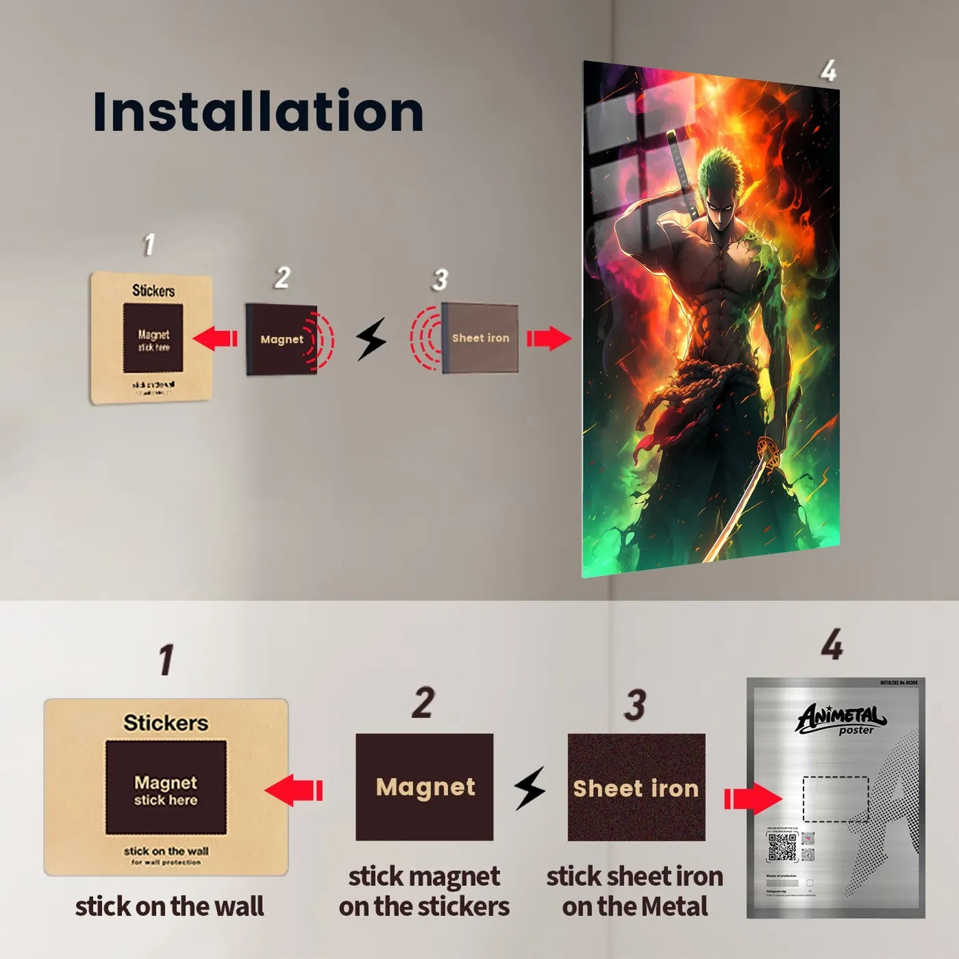 RoronoaZoro FieryAura CO17211 - Image 13