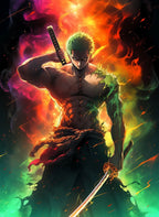 RoronoaZoro FieryAura CO17211 - Image 2
