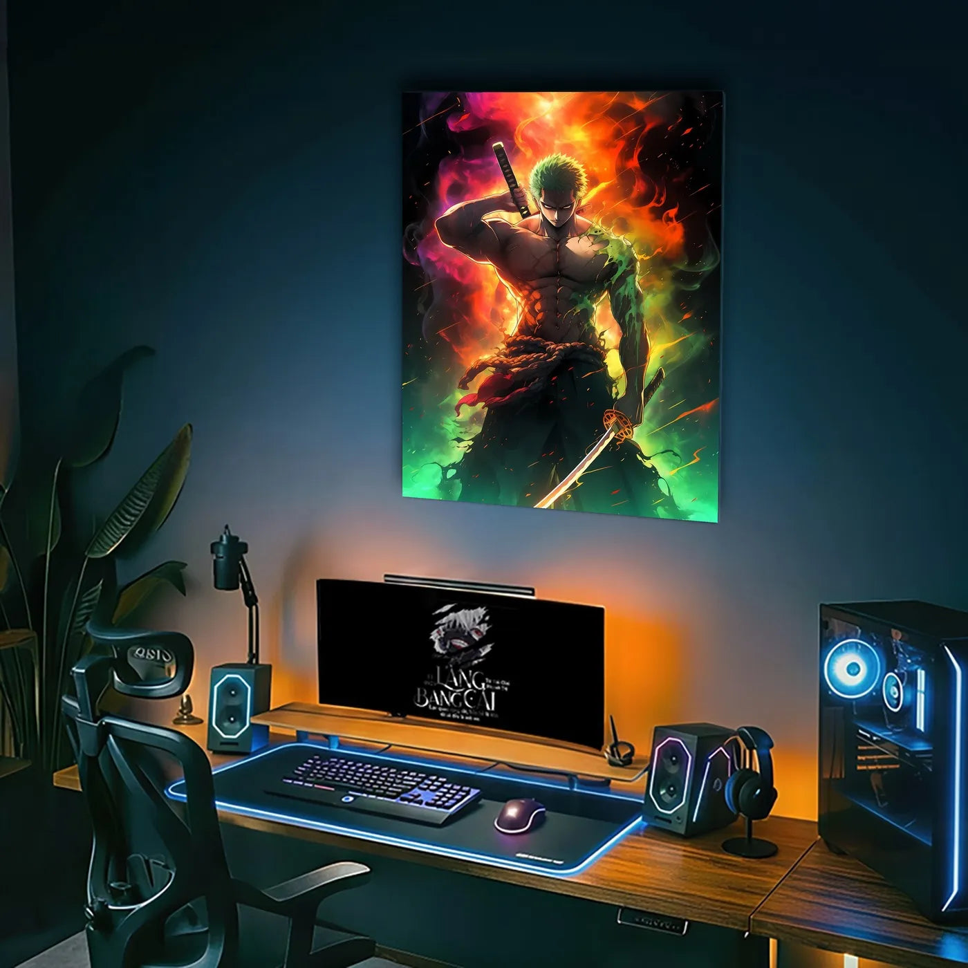 RoronoaZoro FieryAura CO17211 - Image 4