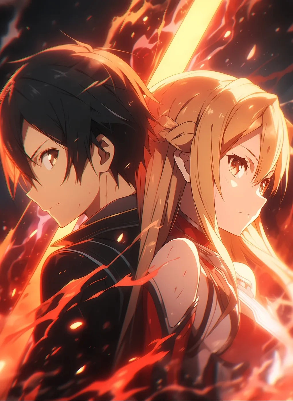 Kirito Asuna Fiery CO14687 - Image 2